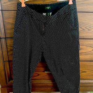 J Crew polka dot pants!